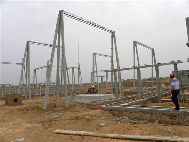 陕西靖边西蓝变电站工程