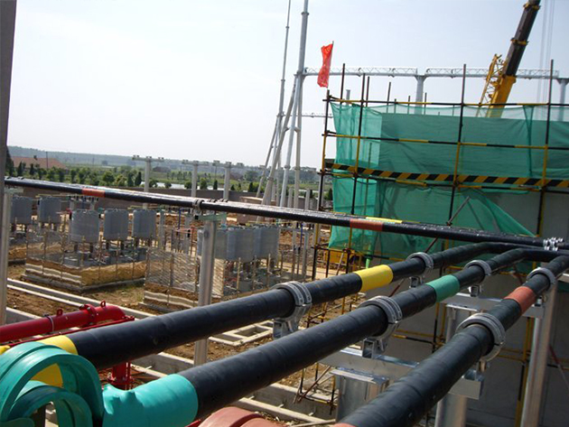 陕西靖边西蓝变电站工程