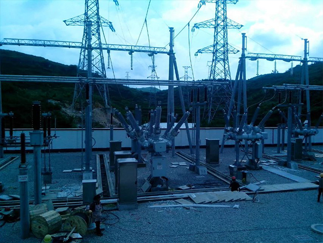 贵州安顺镇宁丁旗110KV变电站